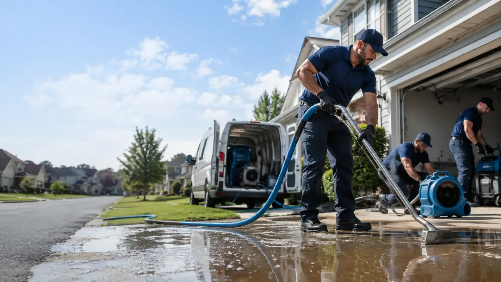 Flood Damage Restoration in Fredericksburg, IN